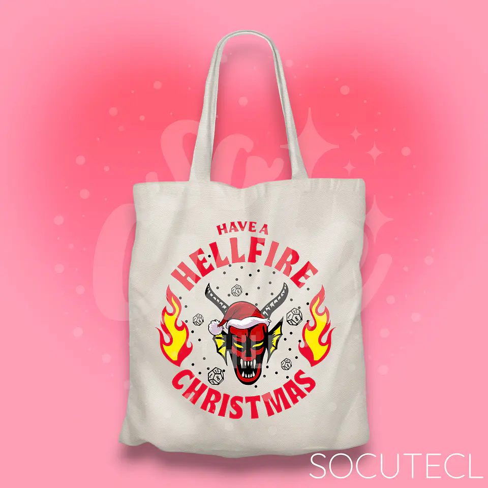 TOTE BAG HAVE A HELLFIRE CHRISTMAS 2