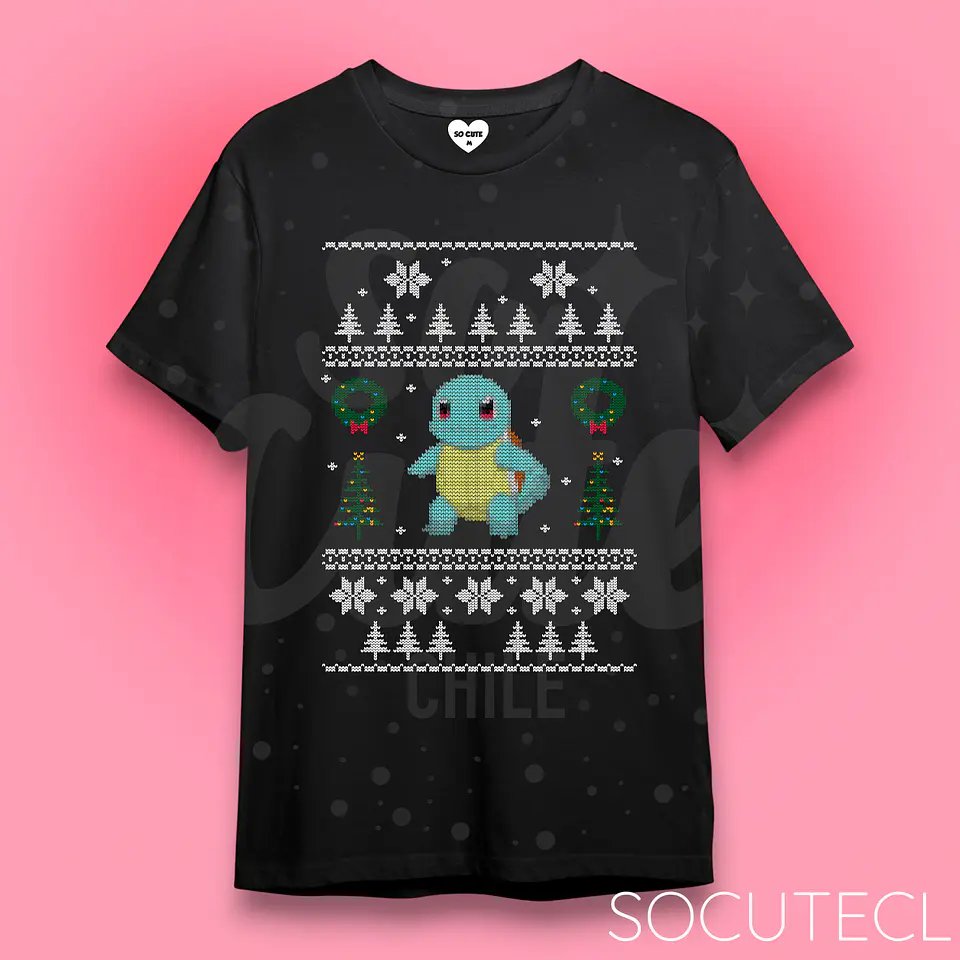 POLERA CHRISTMAS SQUIRTLE 1
