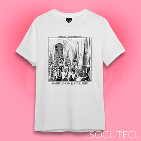 POLERA CHRISTMAS YULE BALL - BLANCO