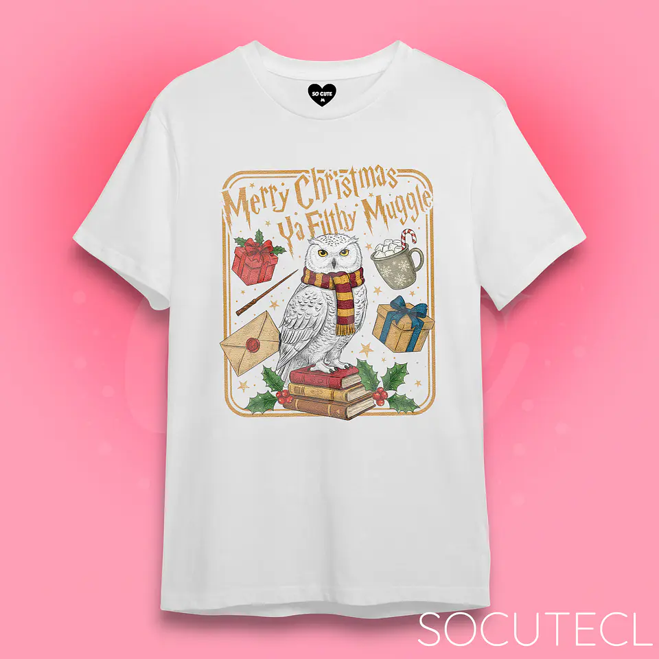 POLERA MERRY CHRISTMAS YA FILTHY MUGGLE 2