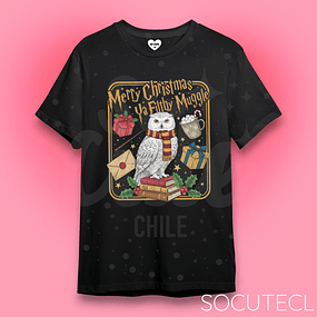 POLERA MERRY CHRISTMAS YA FILTHY MUGGLE