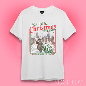 POLERA HAGRID CHRISTMAS TREE FARM - BLANCO