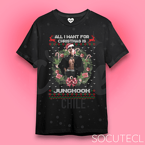 POLERA ALL I WANT FOR CHRISTMAS IS JUNGKOOK