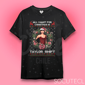 POLERA ALL I WANT FOR CHRISTMAS IS TAYLOR SWIFT