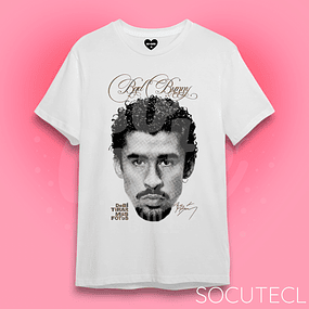 POLERA BAD BUNNY 06 - BLANCO