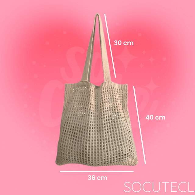 TOTE BAG TEJIDO DE HILO