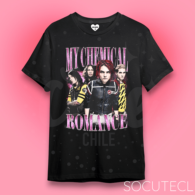POLERA MY CHEMICAL ROMANCE MCR 01
