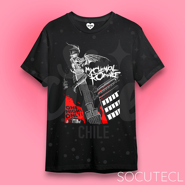 POLERA MY CHEMICAL ROMANCE MCR 03