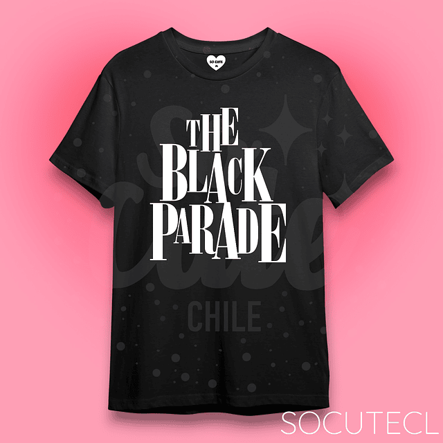 POLERA THE BLACK PARADE
