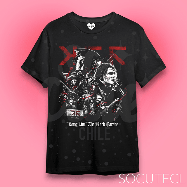 POLERA MY CHEMICAL ROMANCE - MCR