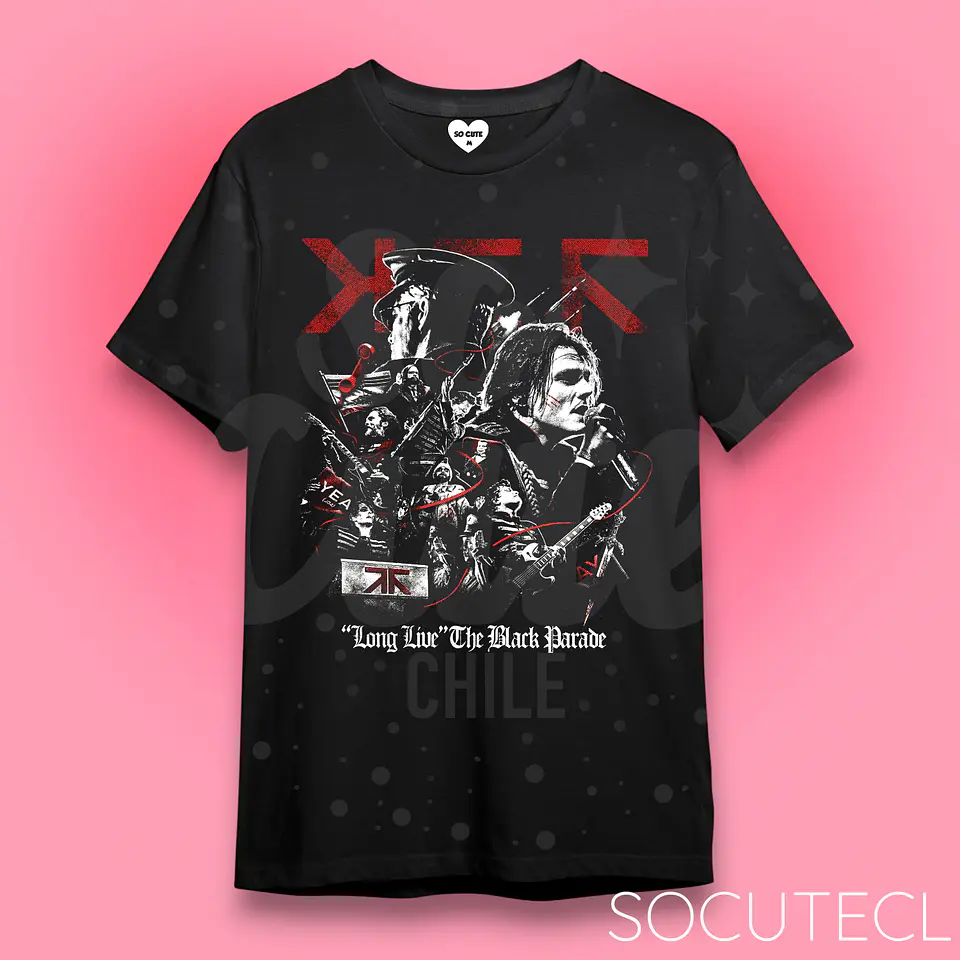 POLERA MY CHEMICAL ROMANCE - MCR 1