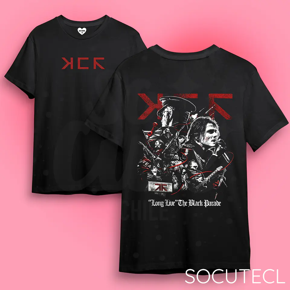 POLERA MY CHEMICAL ROMANCE 02 - MCR 1