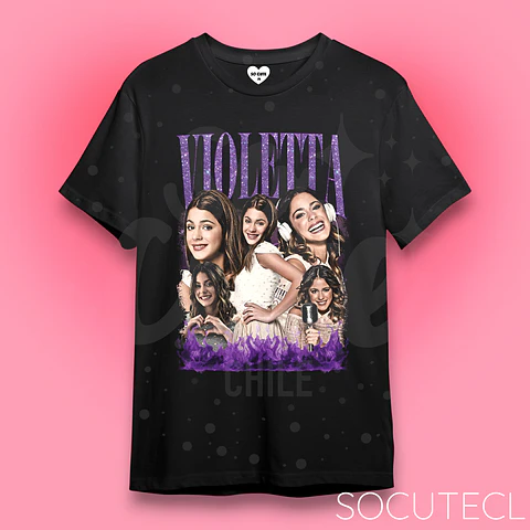 POLERA TINI VIOLETTA