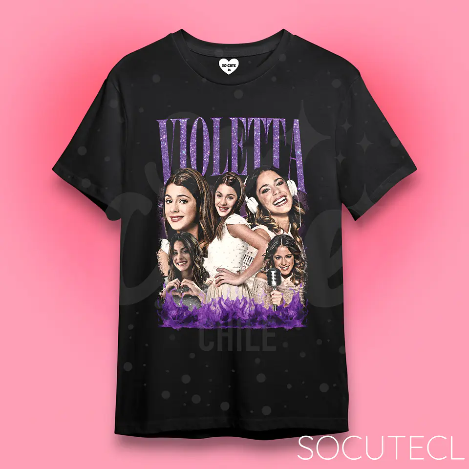 POLERA TINI VIOLETTA 1