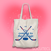 TOTE BAG IM COMING TO THE COTTAGE 02