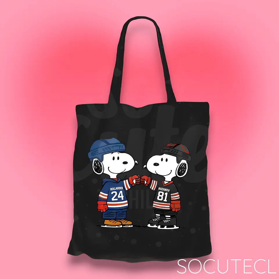 TOTE BAG SNOOPY RIVALES CANDENTES 2