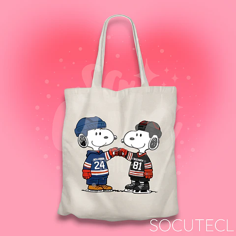 TOTE BAG SNOOPY RIVALES CANDENTES