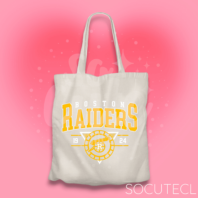 TOTE BAG BOSTON RAIDERS