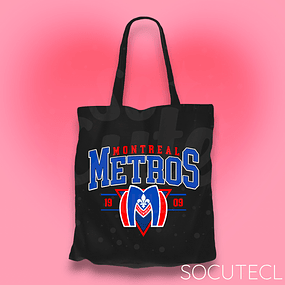 TOTE BAG MONTREAL METROS