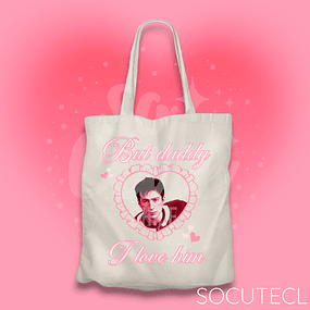 TOTE BAG BUT DADDY I LOVE HIM SHANE