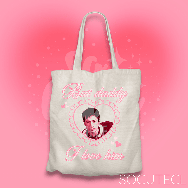 TOTE BAG BUT DADDY I LOVE HIM SHANE