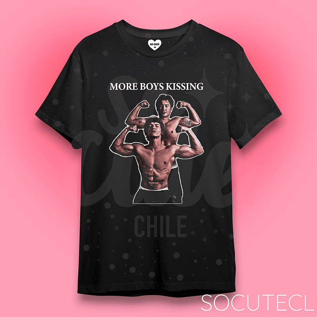 POLERA MORE BOYS KISSING