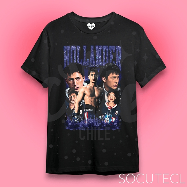 POLERA SHANE HOLLANDER GLITTER