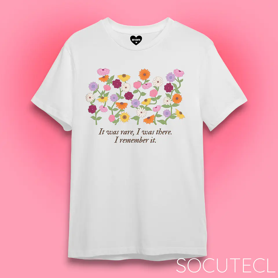 POLERA PIANO FLOWERS 2