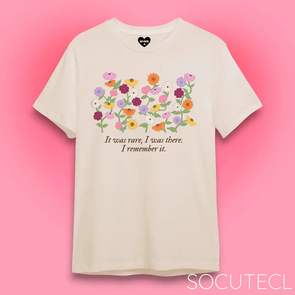POLERA PIANO FLOWERS 3