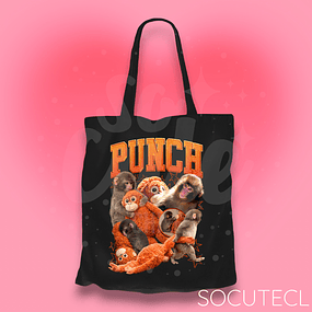 TOTE BAG PUNCH THE MONKEY / MACACO JAPONÉS