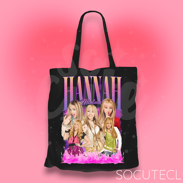 TOTE BAG HANNAH MONTANA