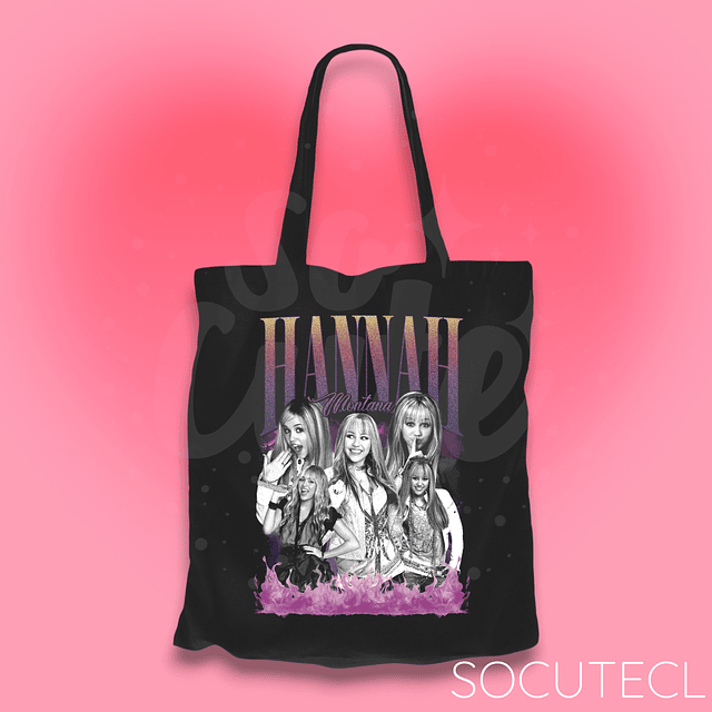 TOTE BAG HANNAH MONTANA