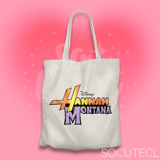 TOTE BAG HANNAH MONTANA