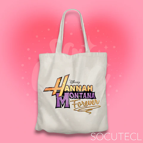 TOTE BAG HANNAH MONTANA FOREVER