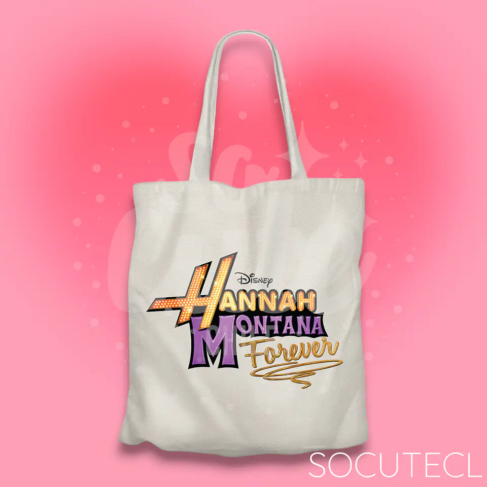 TOTE BAG HANNAH MONTANA FOREVER 1