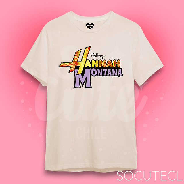 POLERA HANNAH MONTANA 