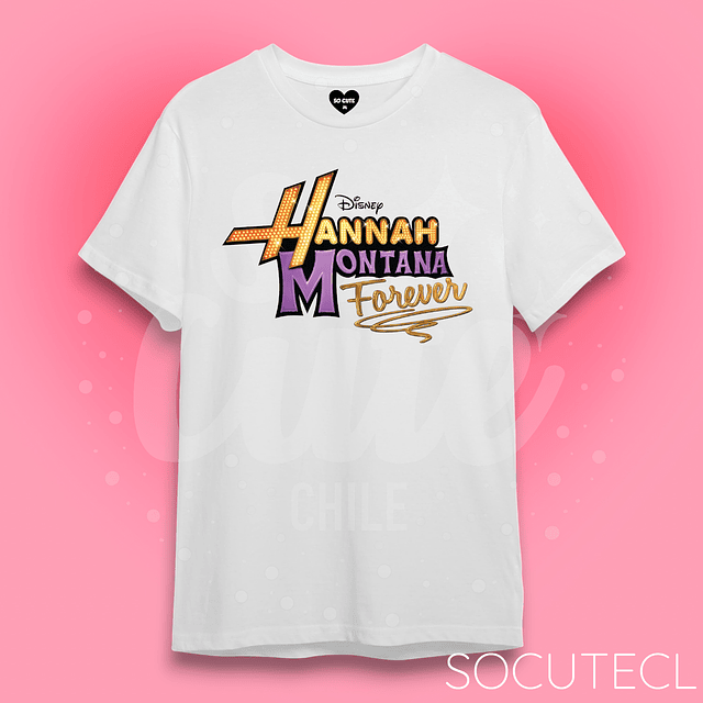 POLERA HANNAH MONTANA FOREVER