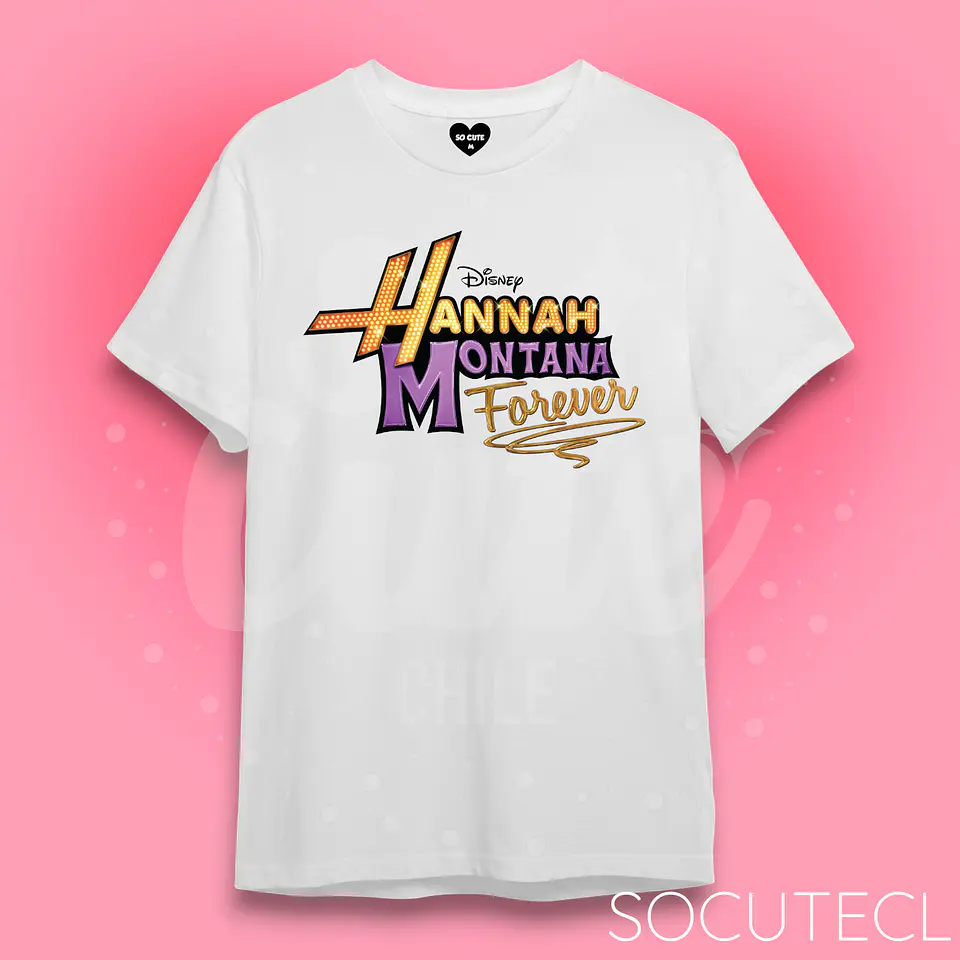 POLERA HANNAH MONTANA FOREVER 1