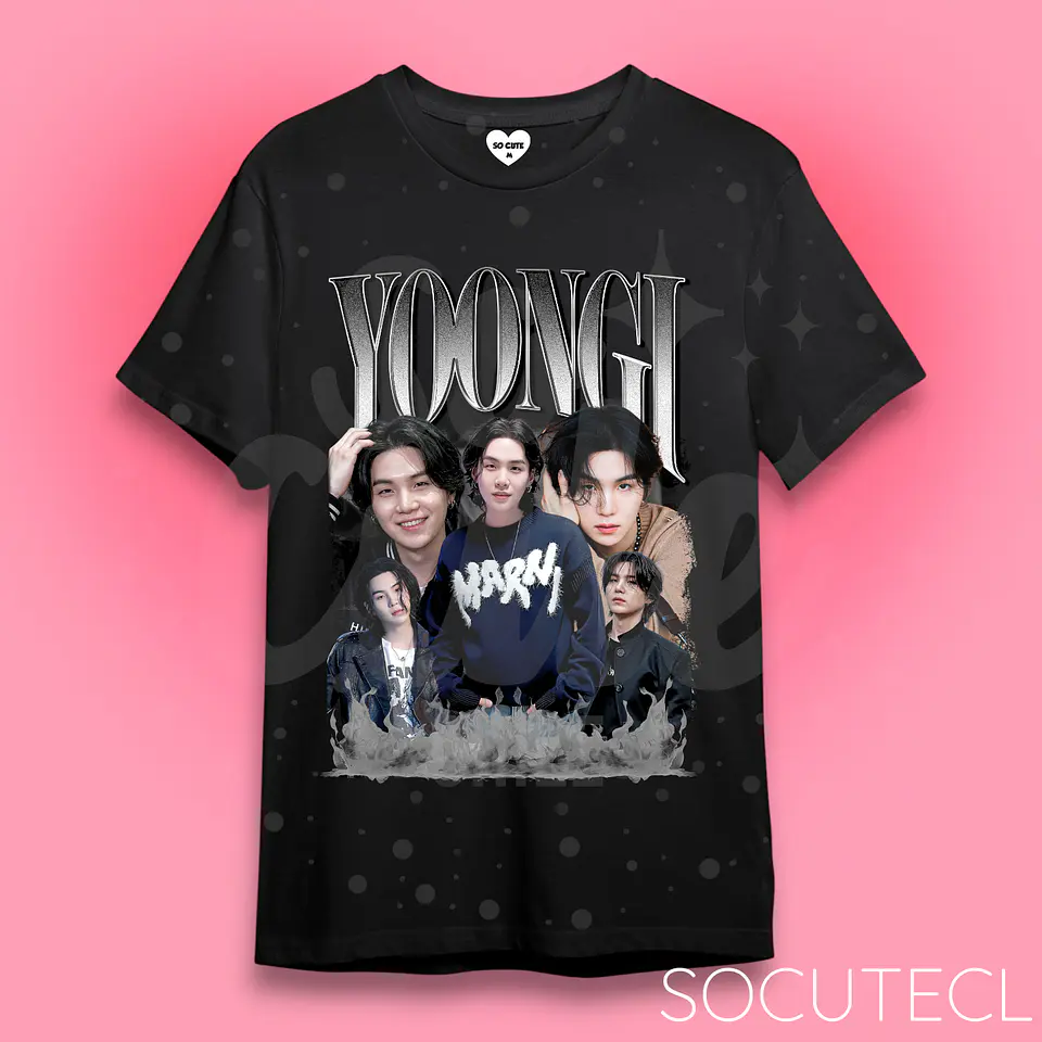 POLERA MIN YOONGI / SUGA BTS 1