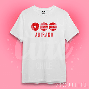 POLERA ARIRANG GLITTER - BLANCO