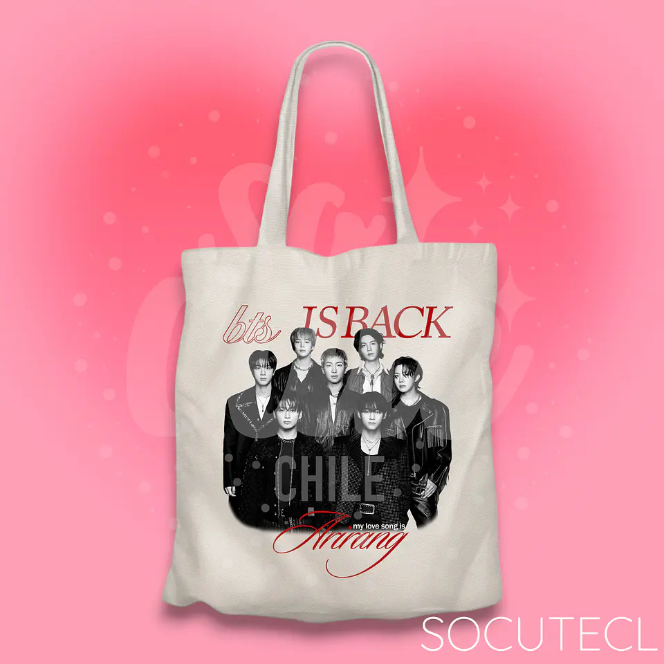TOTE BAG BTS IS BACK ARIRANG 1