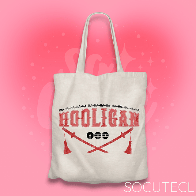 TOTE BAG HA-HA-HA HOOLIGAN