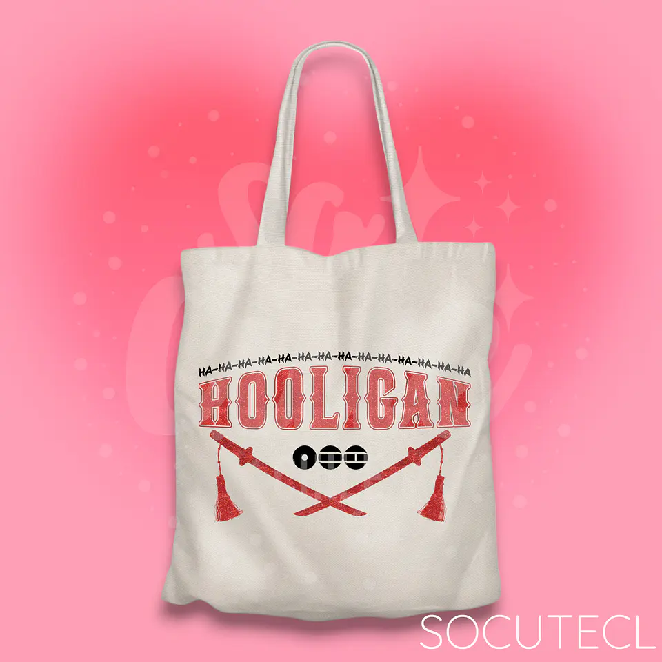 TOTE BAG HA-HA-HA HOOLIGAN 3