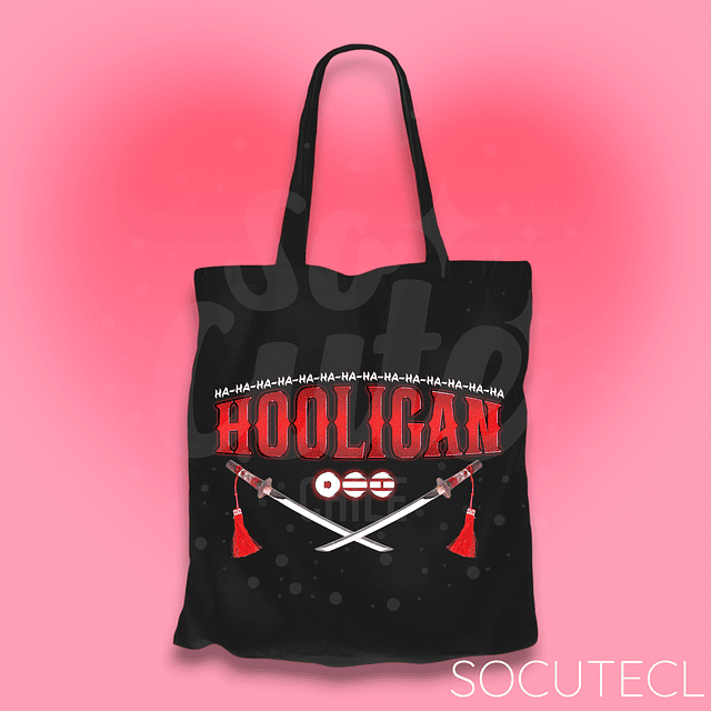 TOTE BAG HA-HA-HA HOOLIGAN