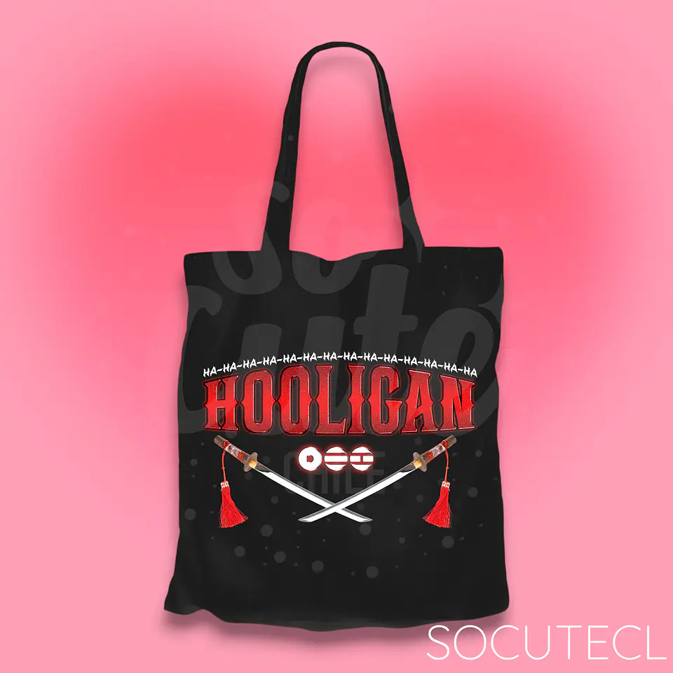 TOTE BAG HA-HA-HA HOOLIGAN 1