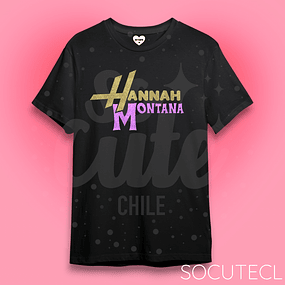 POLERA HANNAH MONTANA GLITTER