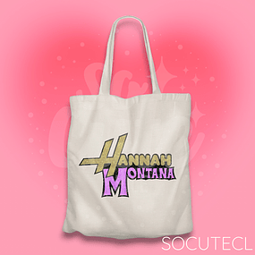 TOTE BAG HANNAH MONTANA GLITTER