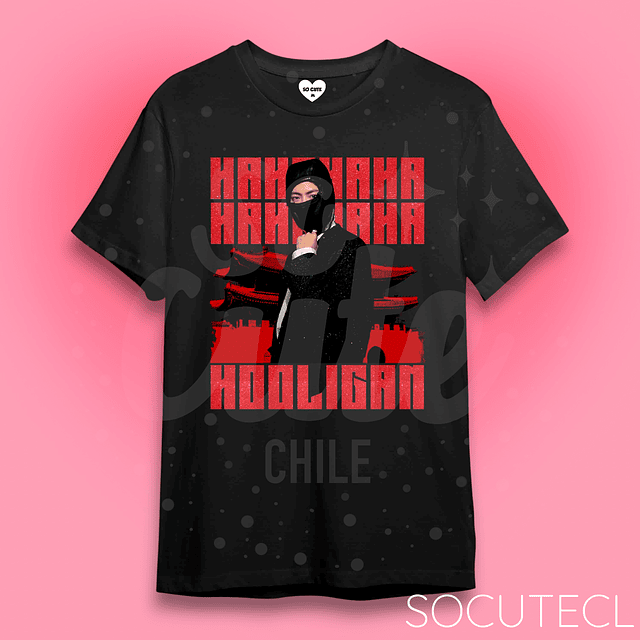 POLERA HA-HA-HA HOOLIGAN JIN 
