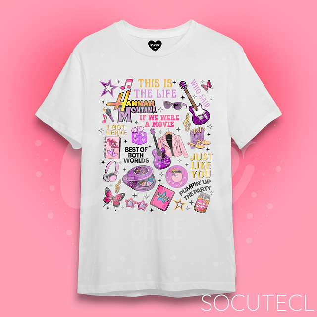 POLERA HANNAH MONTANA 