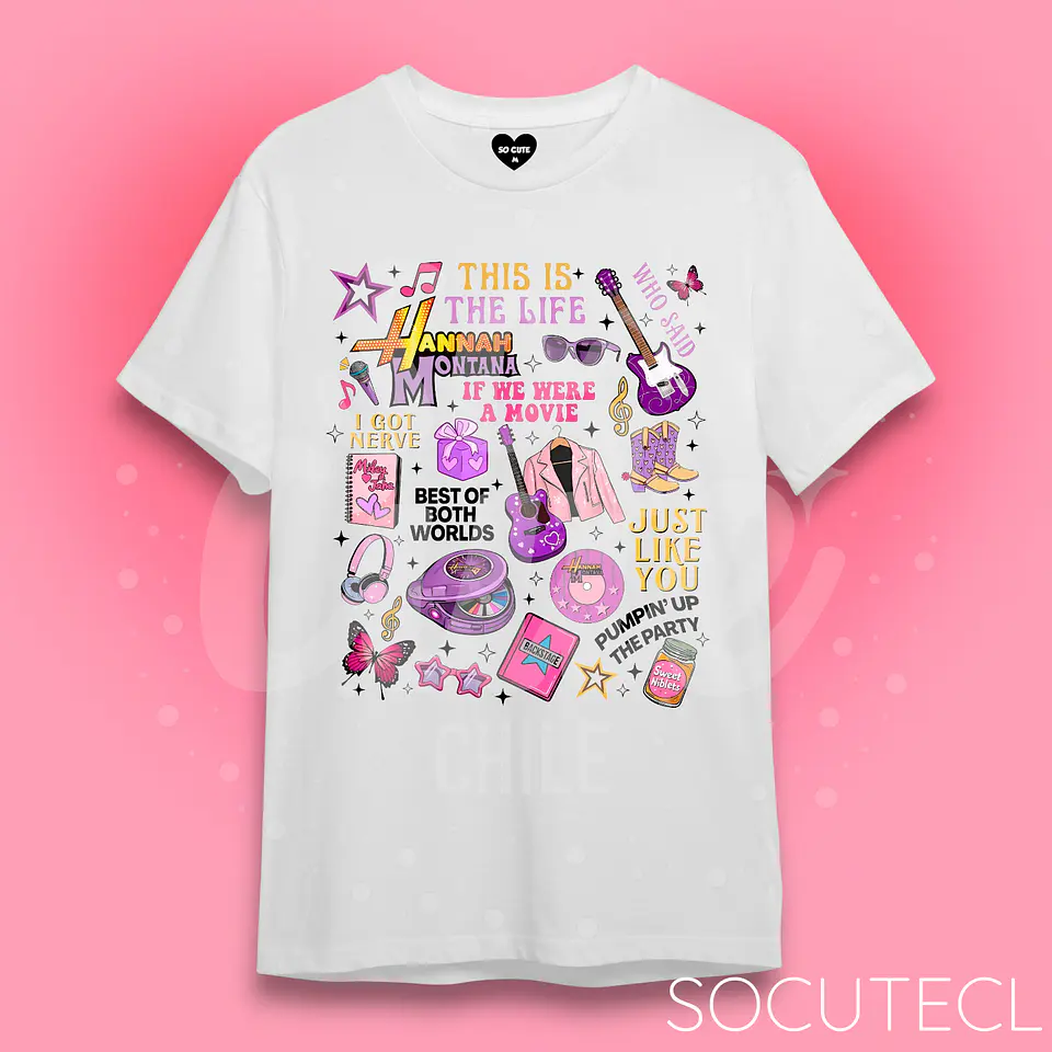POLERA HANNAH MONTANA  1